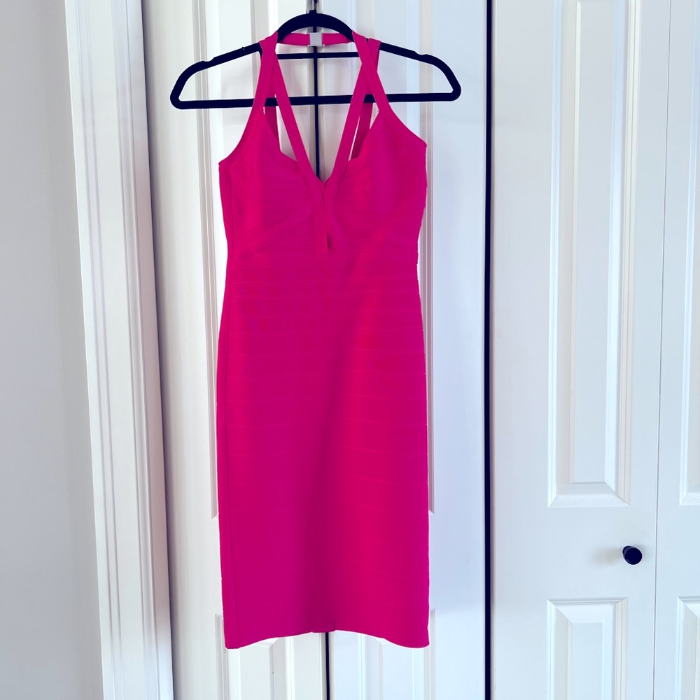 Herve Leger original form fitted, size M. Worn once.